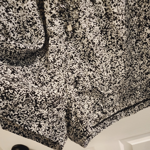 Michael Kors Long Sleeve Button Down Shorts Romper Size XL - Picture 6 of 11